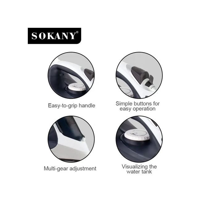 مكواة سوكانى بخار 2200وات SK-11001