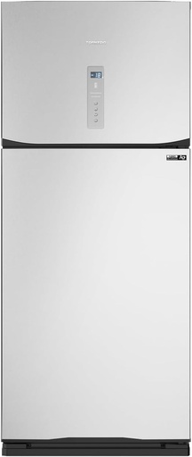 ثلاجة ترنادو 450لتر نوفروست ديجيتال سيلفر RF-580AT-SL