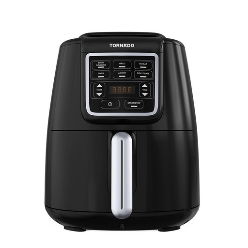قلاية كهرباء بدون زيت ترنادو 4لتر 1550وات ديجيتال THF-1554D-XL-BS